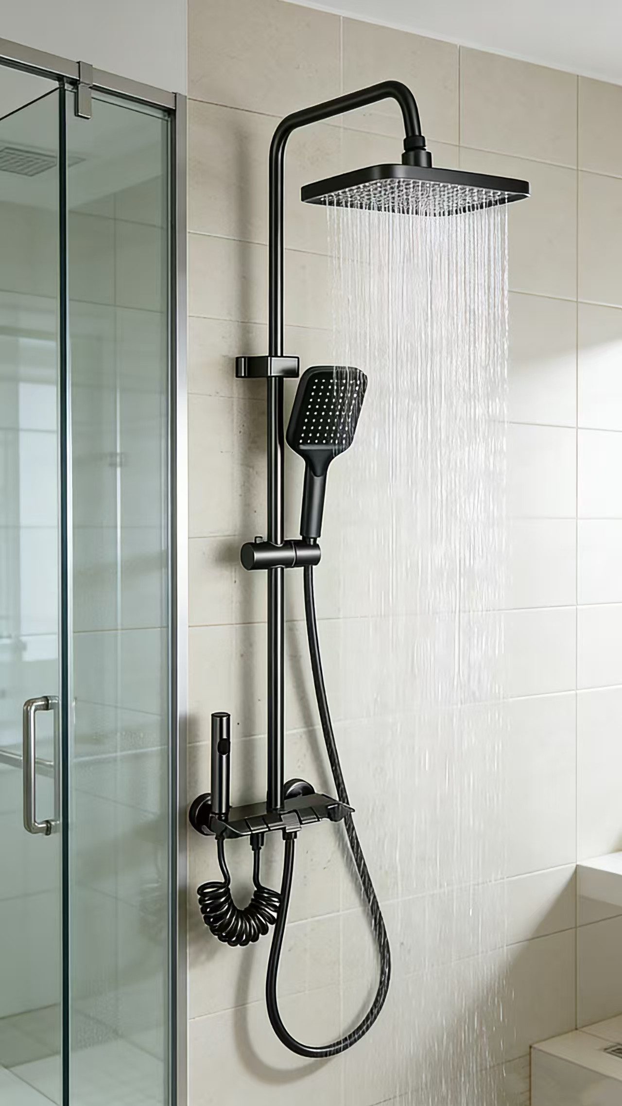 Faizee Home Regenduschkopf Regenduschkopf Hydroniq Duschset – Faizee Home