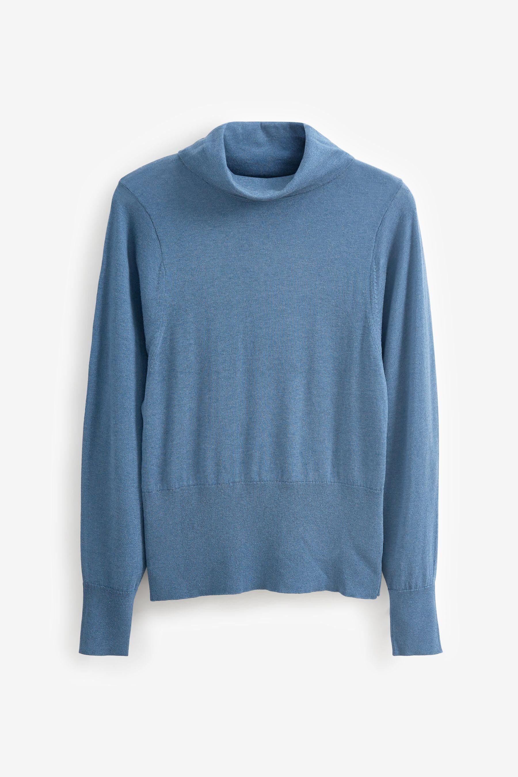 (1-tlg) Rollkragenpullover Blue Rollkragenpullover Next