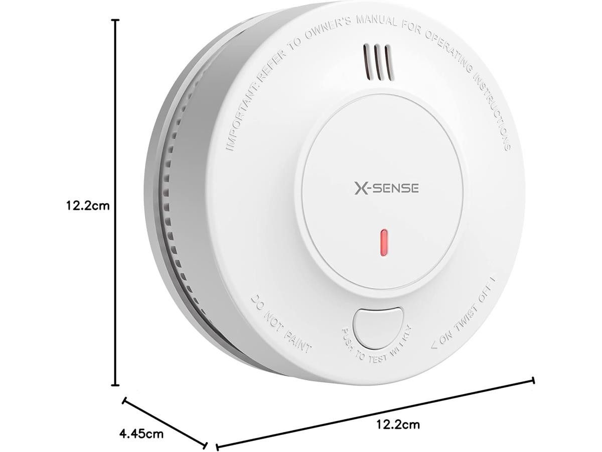X-SENSE SD2J0AX Rauchmelder (mit 10-Jahres-Batterie und Batteriewarnung) – Bild 3 von 5