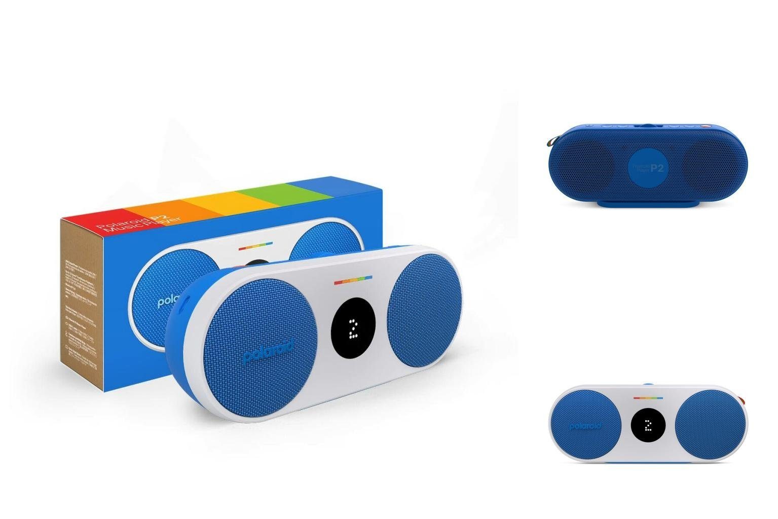 Polaroid Bluetooth-Lautsprecher Polaroid P2 Blau Lautsprecher