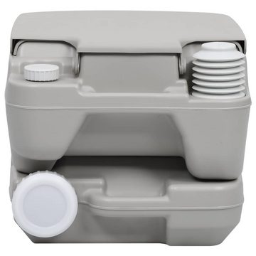 vidaXL Wassertank Tragbare Campingtoilette mit Waschbecken und Wasserbehälter