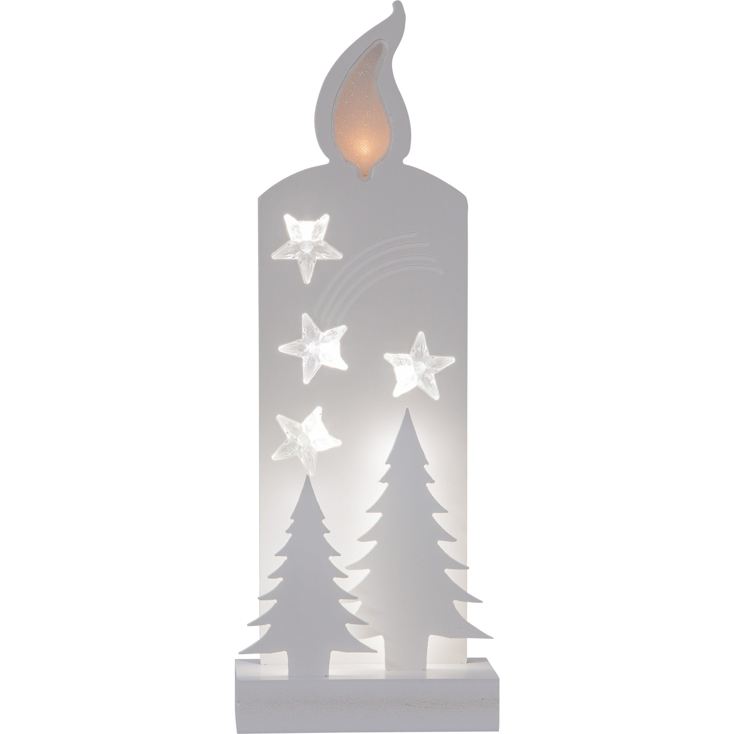 STAR TRADING LED Dekolicht Dekoleuchte Grandy, LED Dekoleuchte,Grandy', Weihnachtsleuchte mit Batterien + Timer, Hol