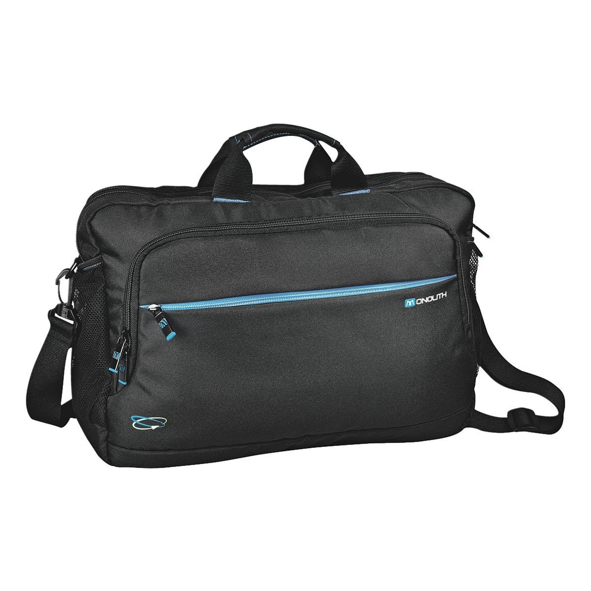 / Line, Laptoptasche aus in Recycling-Material Blue Tasche Rucksack 15,6", MONOLITH einem,