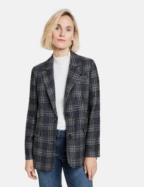 GERRY WEBER Jackenblazer Blazer mit Karomuster