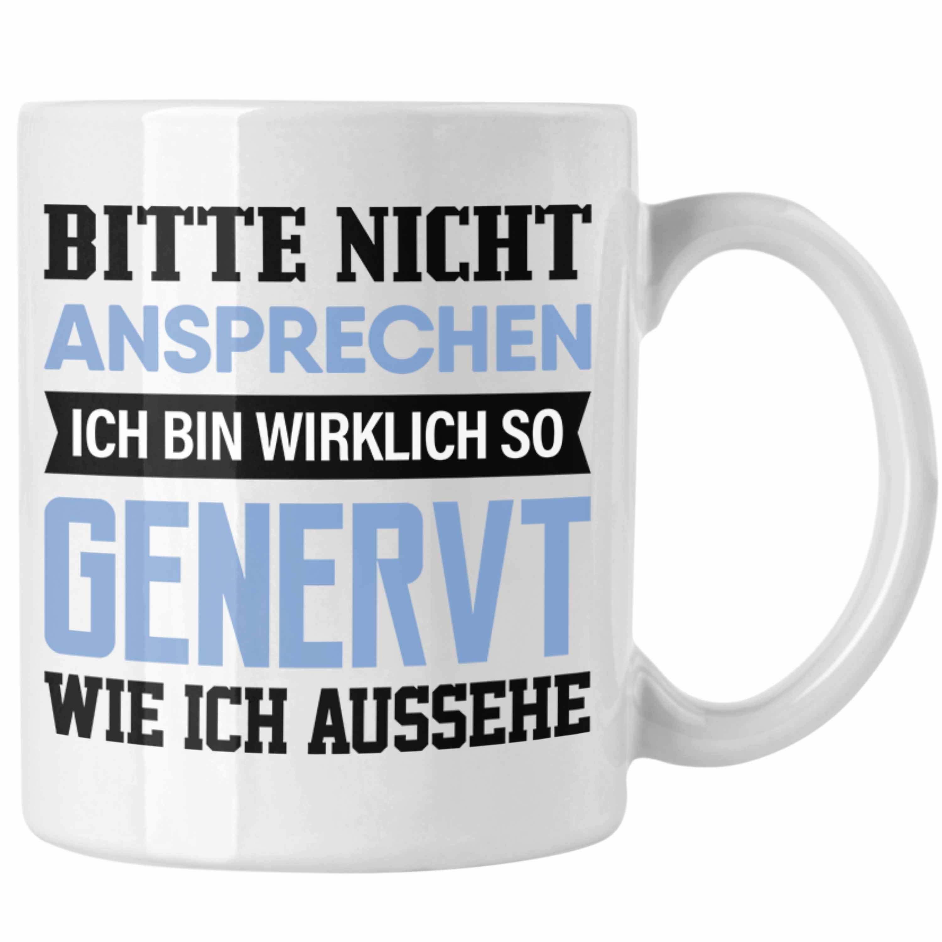 Genervt Trendation Spruch Weiss S Arbeitskollege Geschenk Tasse Tasse für