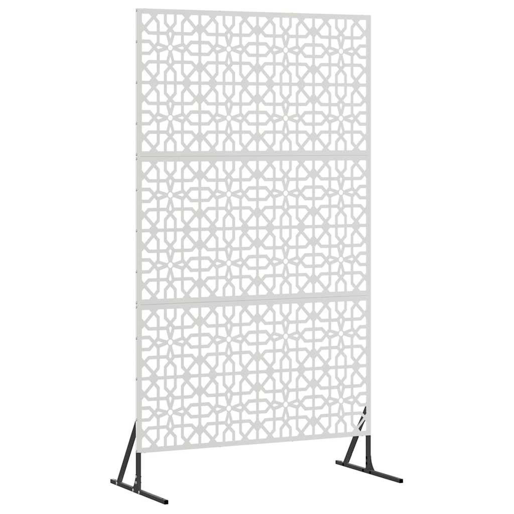 vidaXL Paravent Sichtschutz 100x50x180 cm aus Edelstahl Paravent