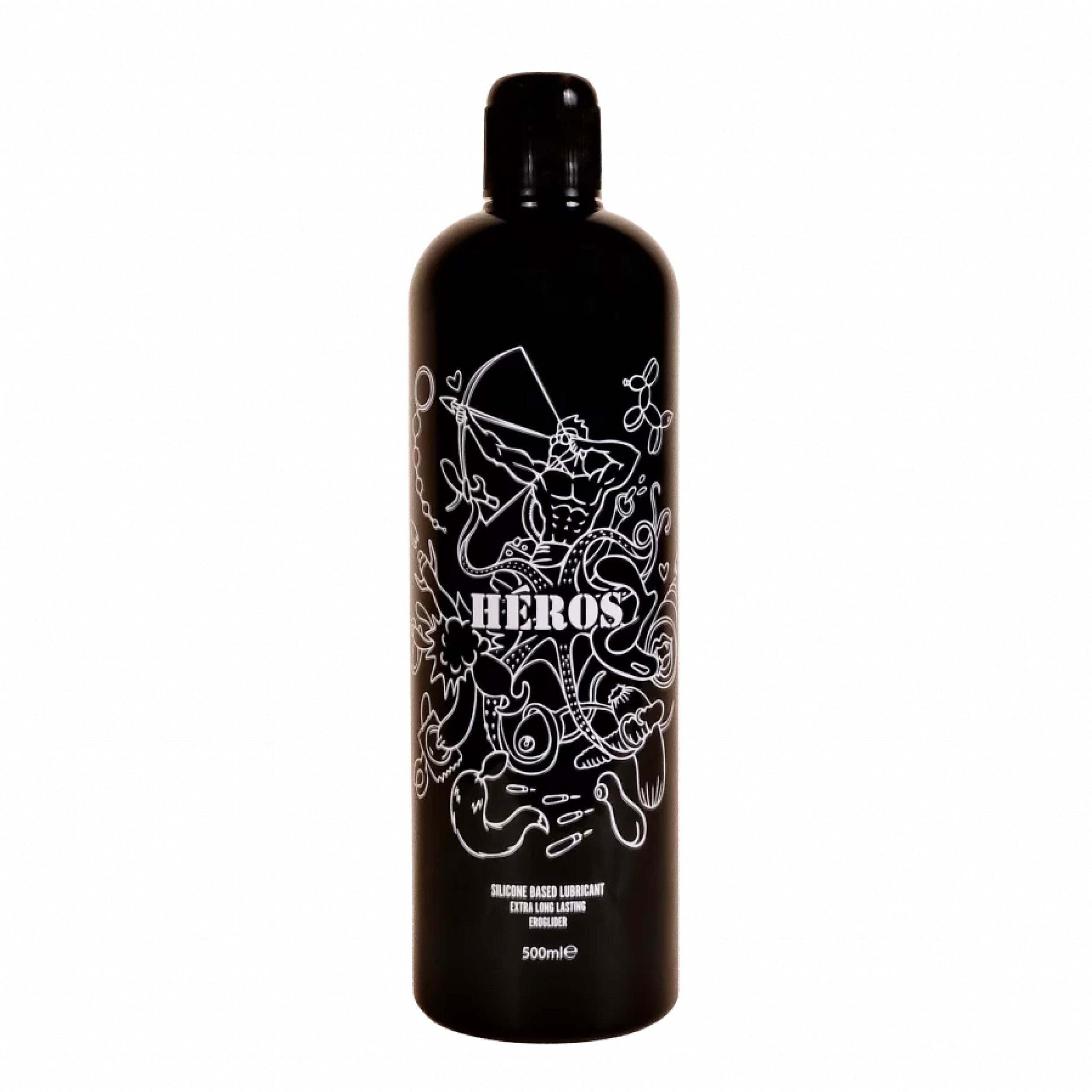 Asha International Gleit- & Massageöl Heros Siliconen Gleitgel - 500 ml