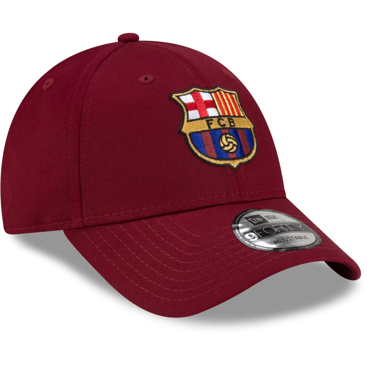 New Era Baseball Cap 9Forty Strapback FC Barcelona granatrot günstig online kaufen