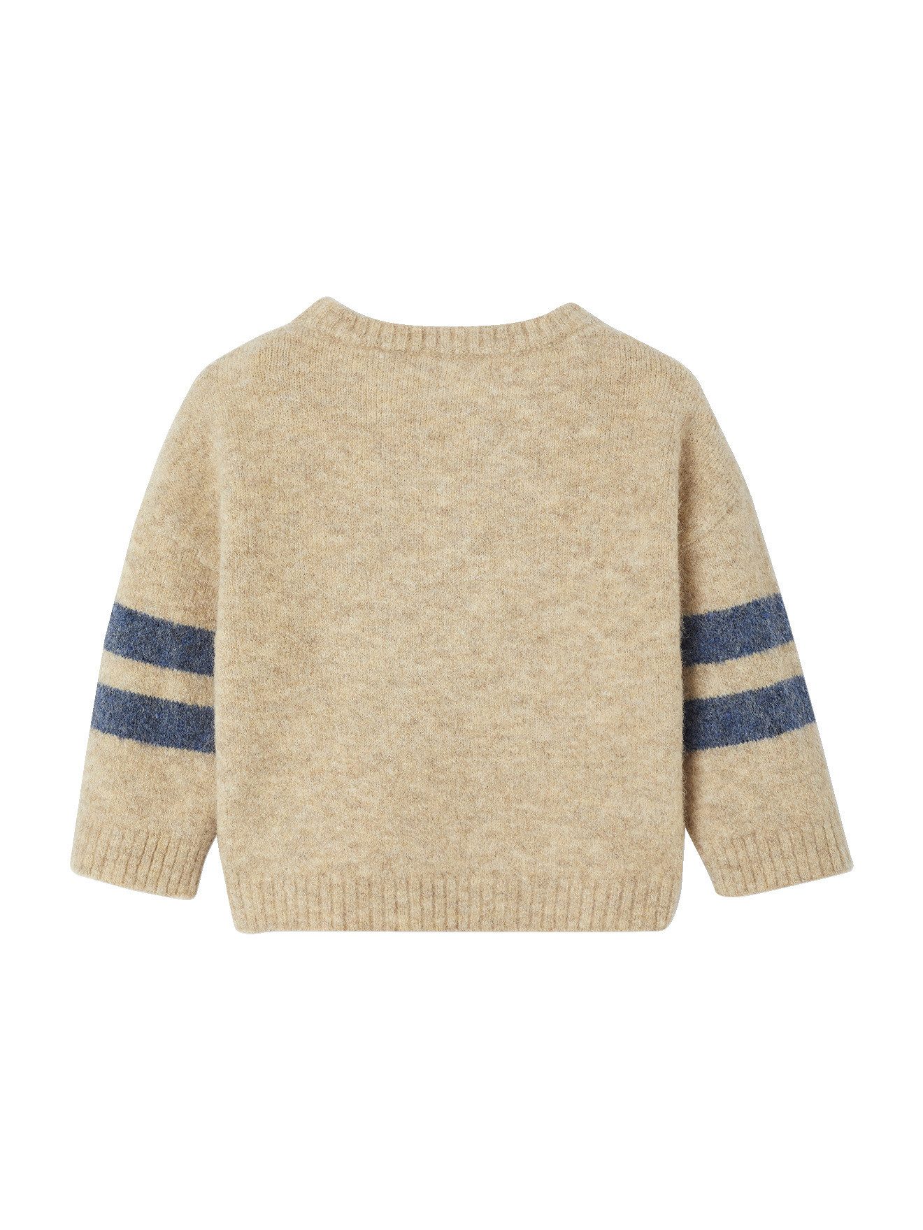 vertbaudet Pullunder Baby Pullover WOOFCLUB, Woll-Mix