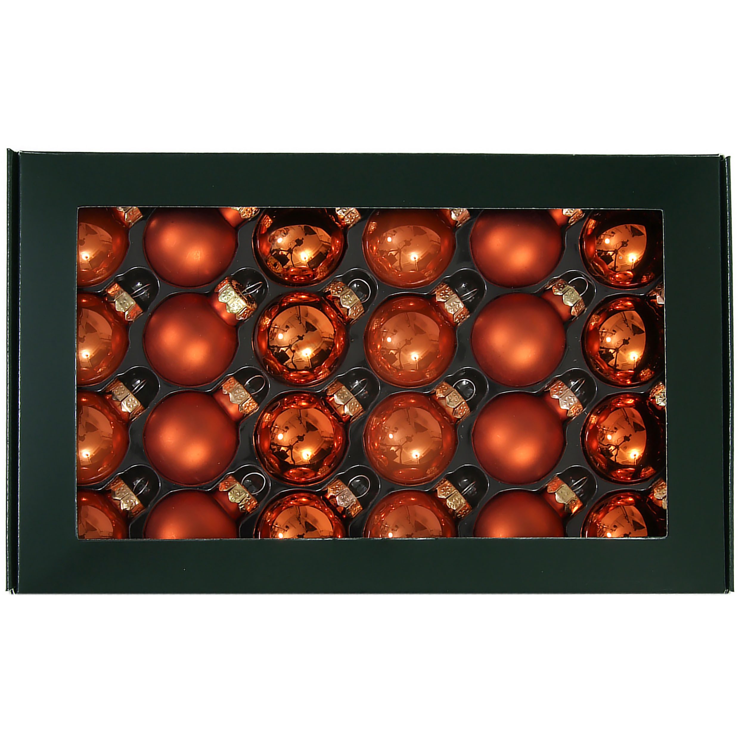 Annastore Weihnachtsbaumkugel Kleine Baumkugeln aus Glas Ø 2 cm/3 cm - Christbaumkugeln, Baumschmuck, Christbaumschmuck