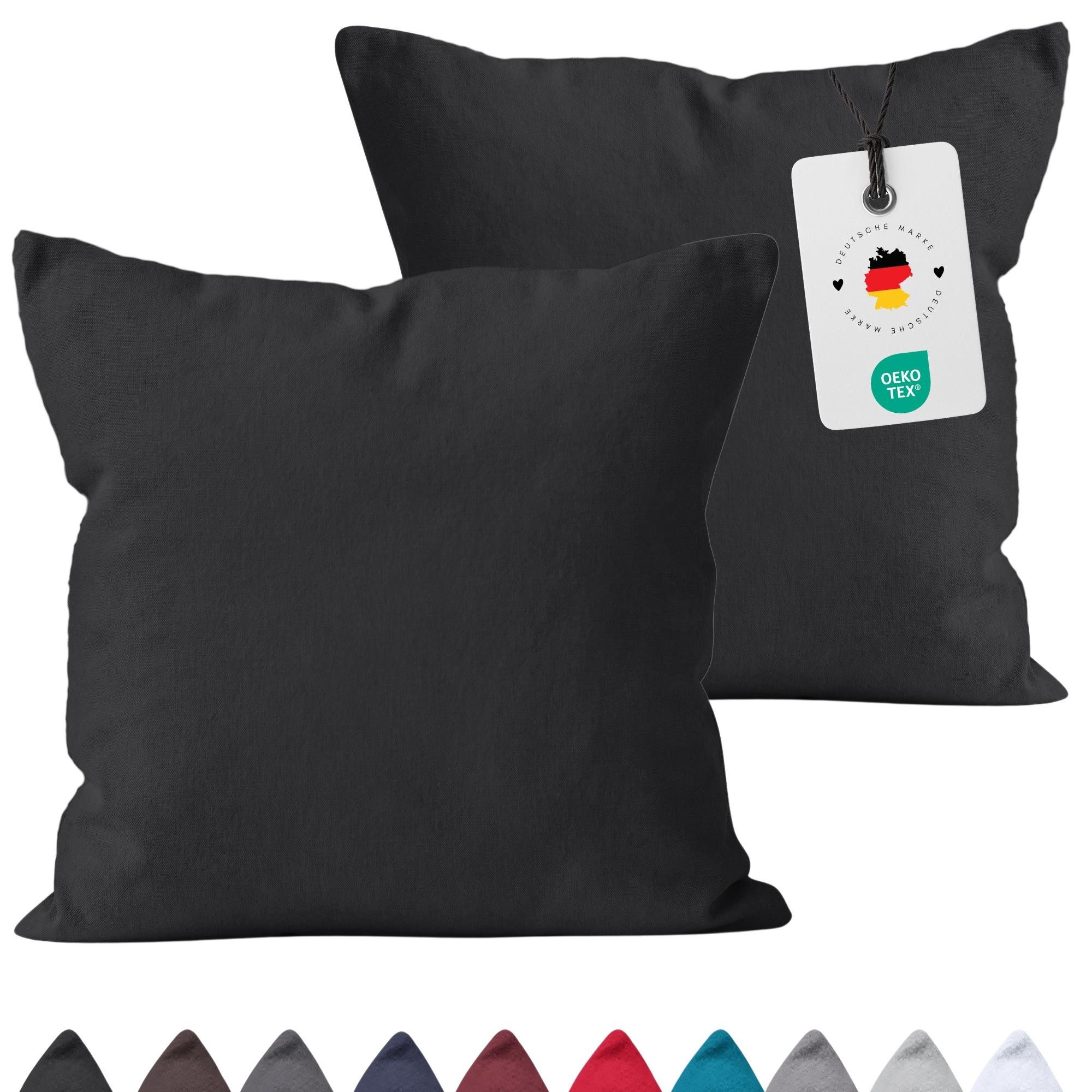 Carpe Sonno Kissenbezug 40x40 40x80 80x80 80x40 2er Set Kissenhülle Mikrofa günstig online kaufen