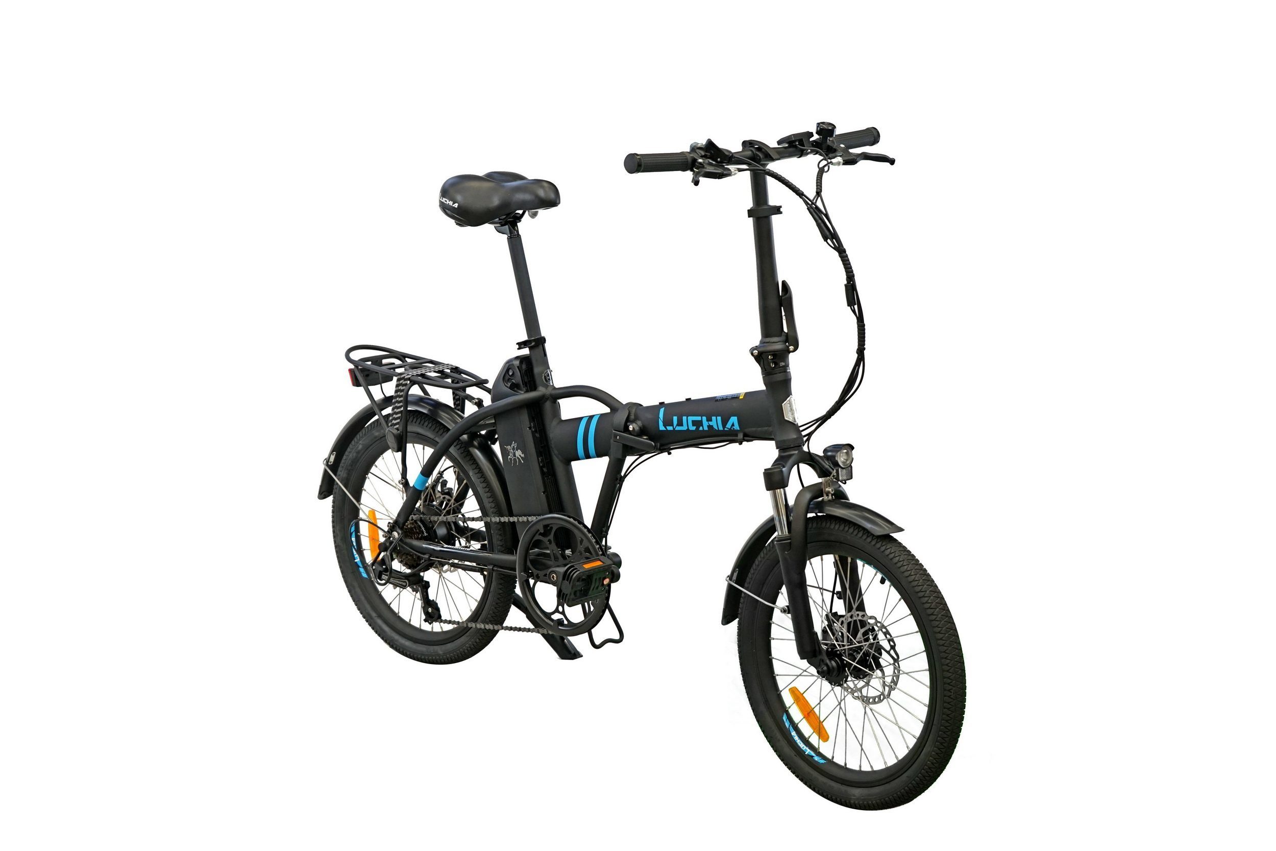 Gotagee E-Bike Elektrofahrrad SHIMANO 6, Aluminium 20 Zoll 250W, Sirio E-Bike 6 Gänge, 6 Gang, Heckmotor, (set) Schwarz