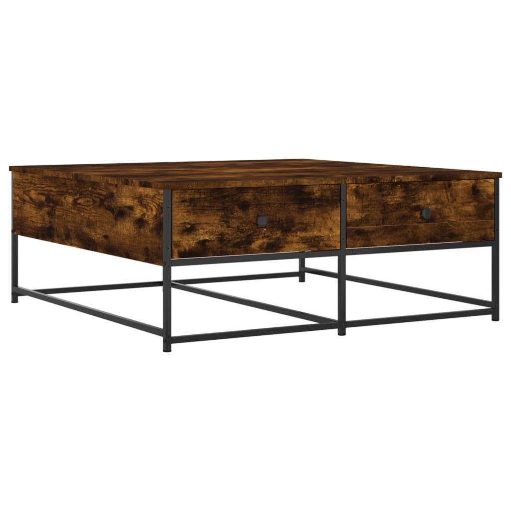 vidaXL Couchtisch Couchtisch Räuchereiche 100x99x40 cm günstig online kaufen