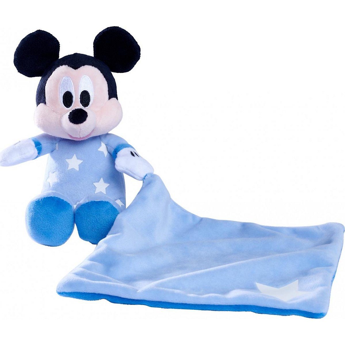 SIMBA Kuscheltier »Disney Gute Nacht Mickey mit Schmusetuch, leuchtet«