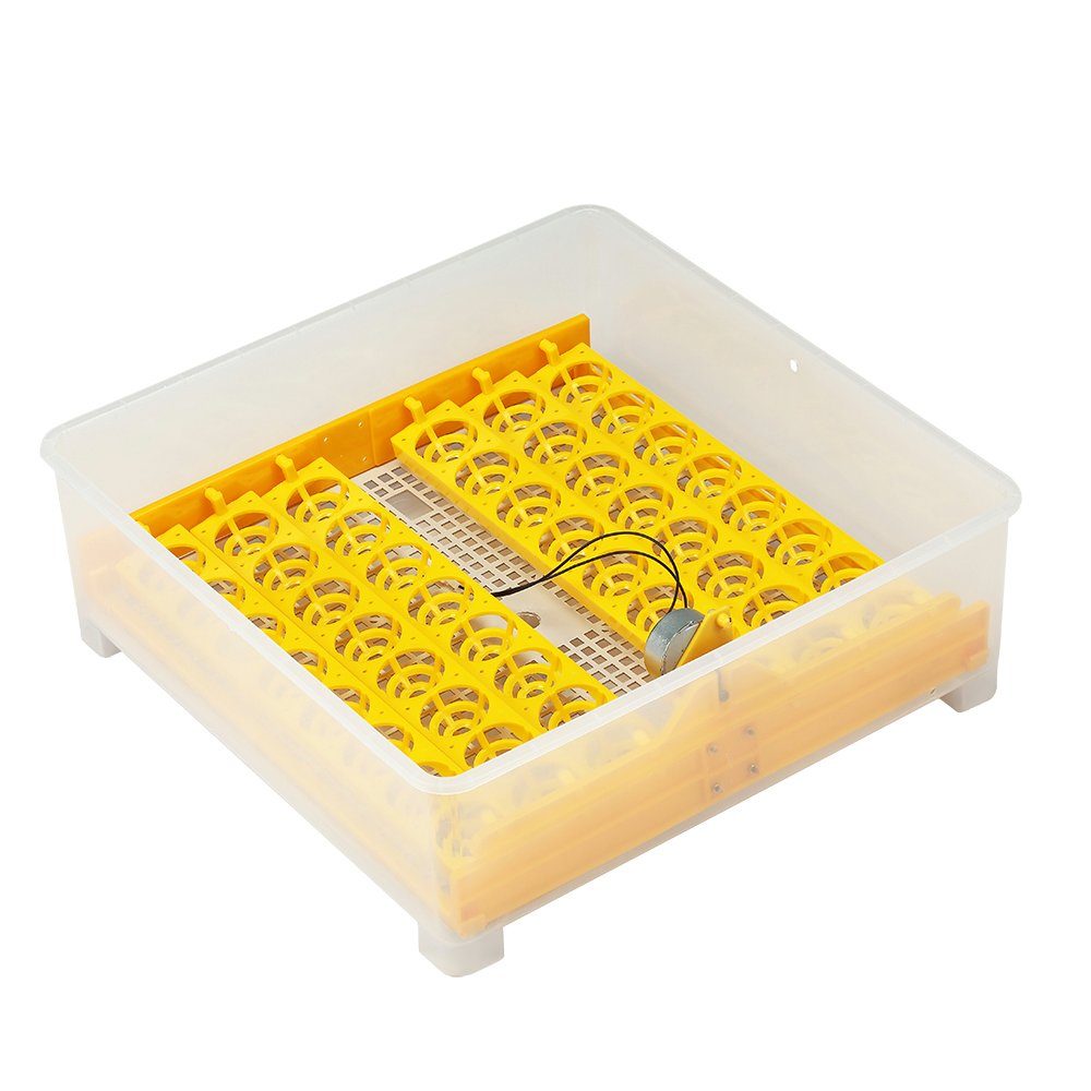 Mucola Hühnerstall Inkubator 96 Eier Brutapparat Brutkasten Brutmaschine Brutschrank, Automatisches Wendesystem + Temperatursteuerung