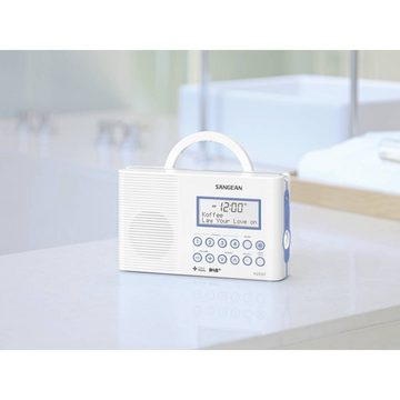 Sangean Digitales DAB+ / UKW-Tuning-Radio Radio (Taschenlampe, wasserdicht)