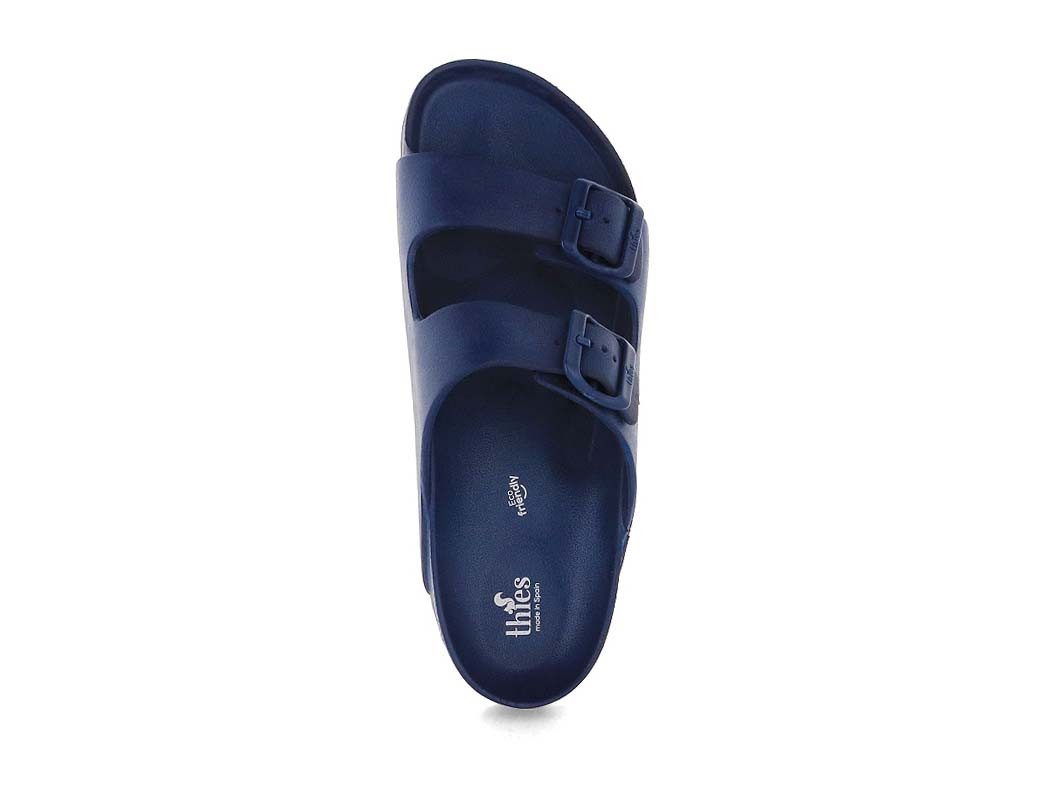 thies vegane Badesandalen Ecofoam Hausschuh abwaschbar und wasserfest