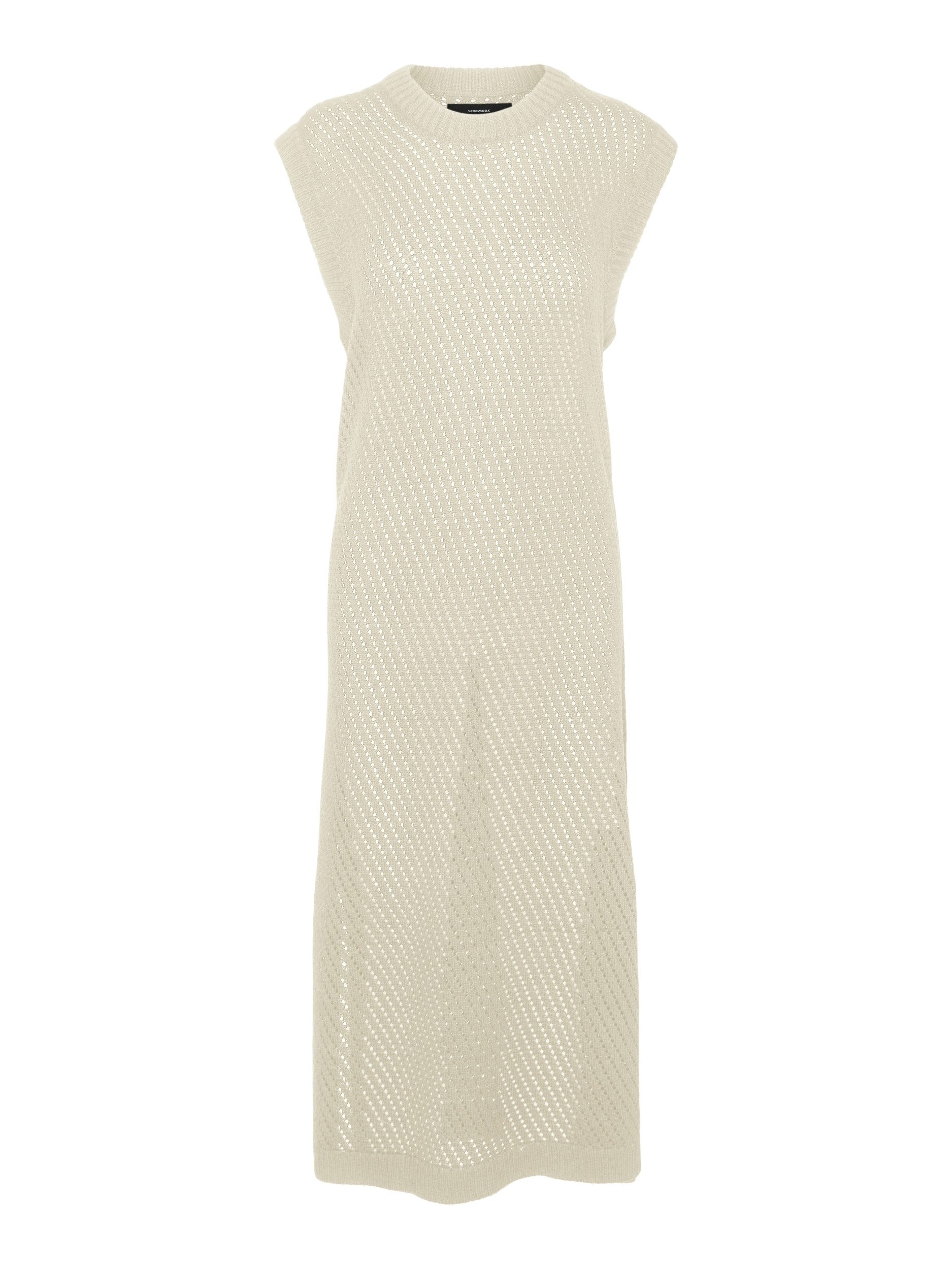 Vero Moda Midikleid VMMALTA SL O-NECK CALF LENGHT DRESS