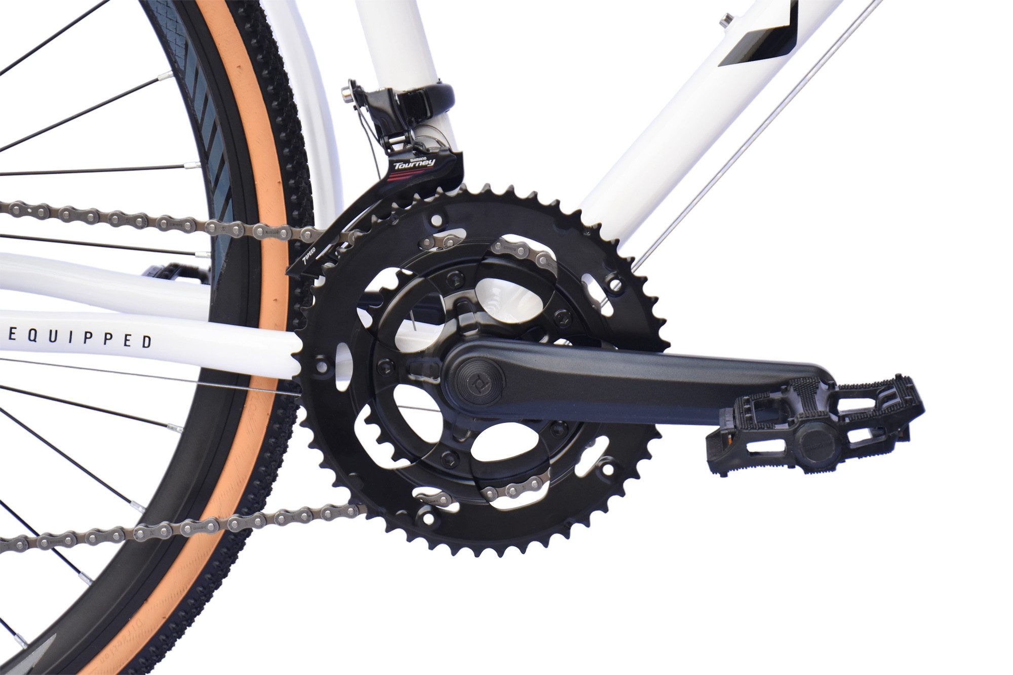 WYNN Gravelbike GRL1.1, 14 Gang Shimano Tourney Schaltwerk, Kettenschaltung – Bild 5 von 5
