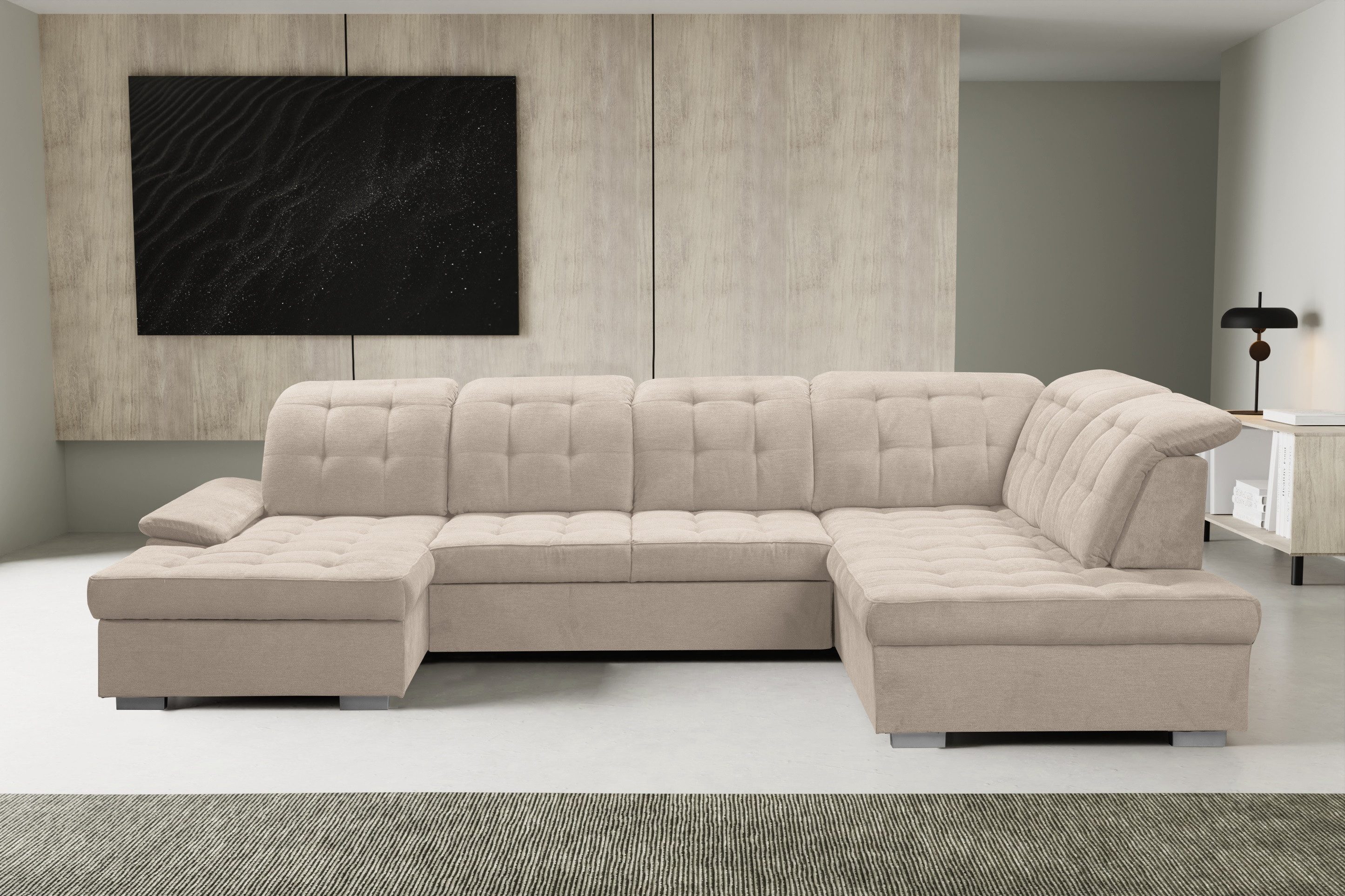 WERK2 Wohnlandschaft Kordula-New Multifunktion Couch, Breite günstig online kaufen