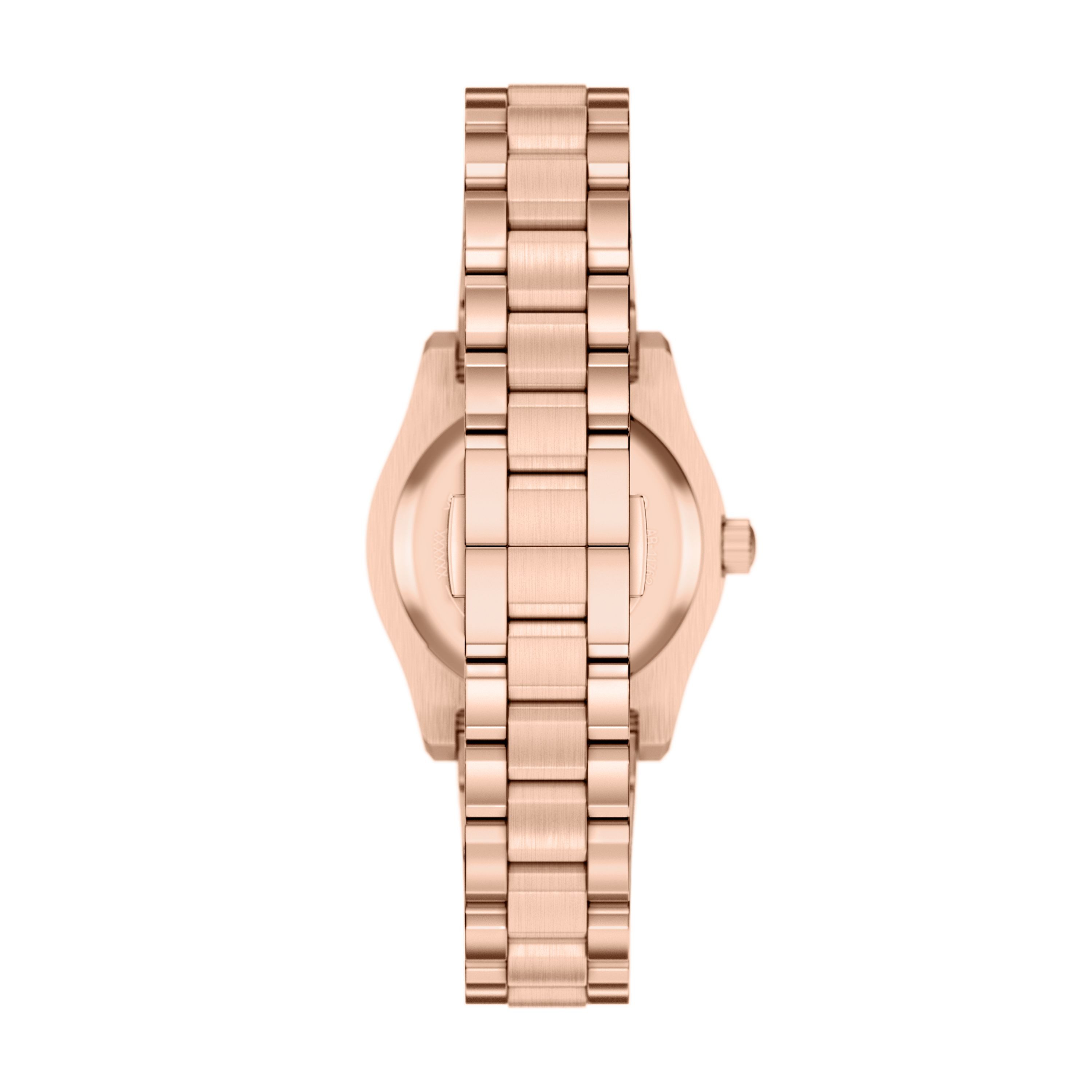 Emporio Armani Quarzuhr AR11762, Armbanduhr, Damenuhr, Edelstahlarmband, analog, Tag