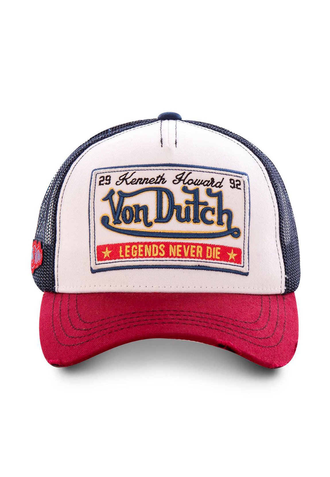 Von Dutch Trucker Cap Von Dutch Trucker Cap CAS1 WB07 White Blue Mehrfarbig günstig online kaufen