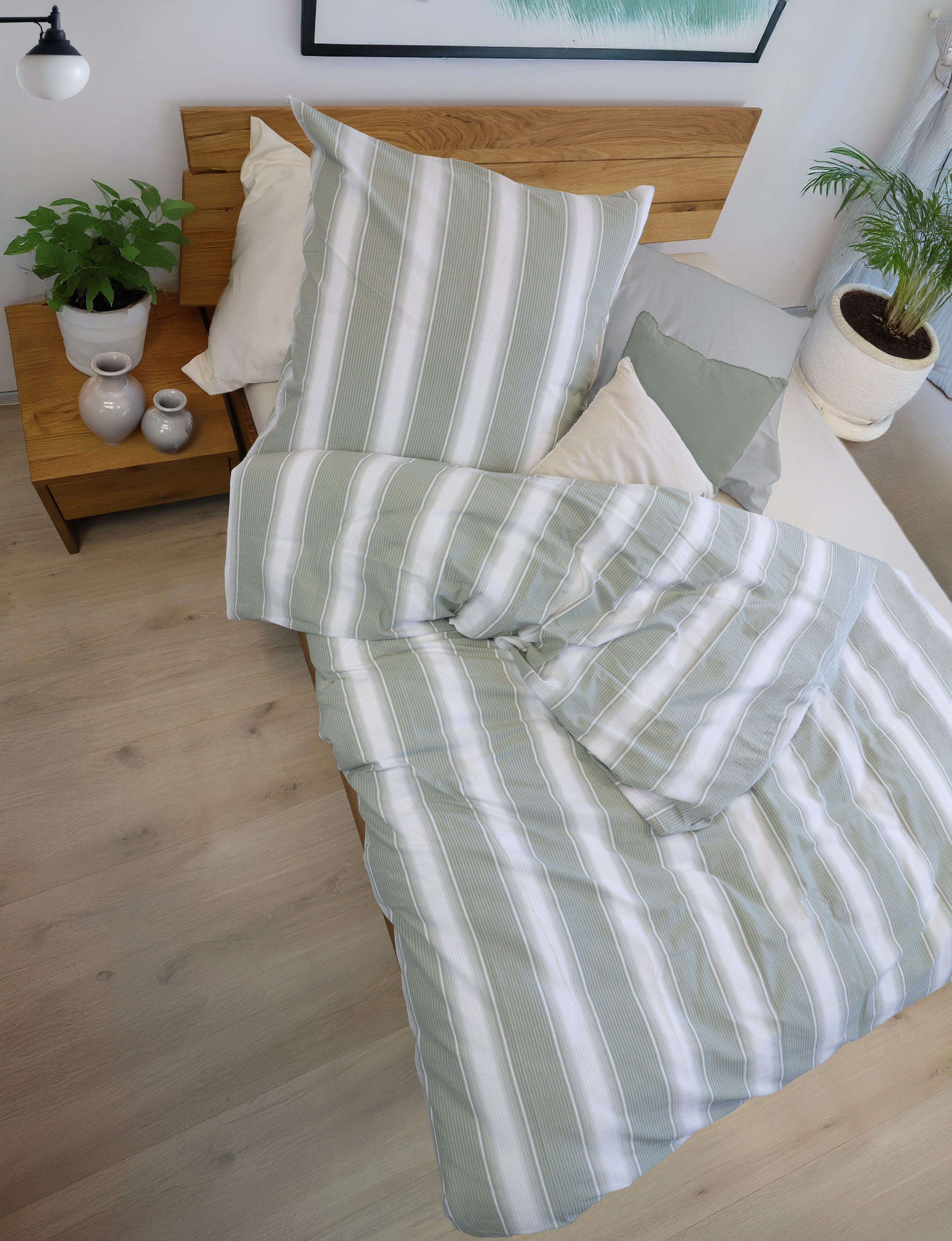fleuresse Bettwäsche Rio, Seersucker, Seersucker 100% günstig online kaufen