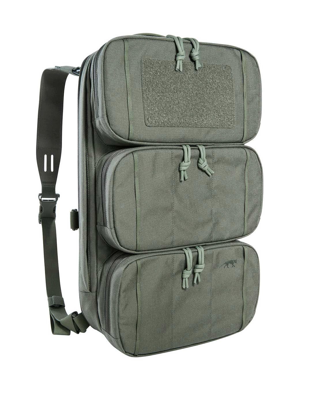 Trekkingrucksack TT Modular Chest Rig Pack IRR Steingrau Oliv