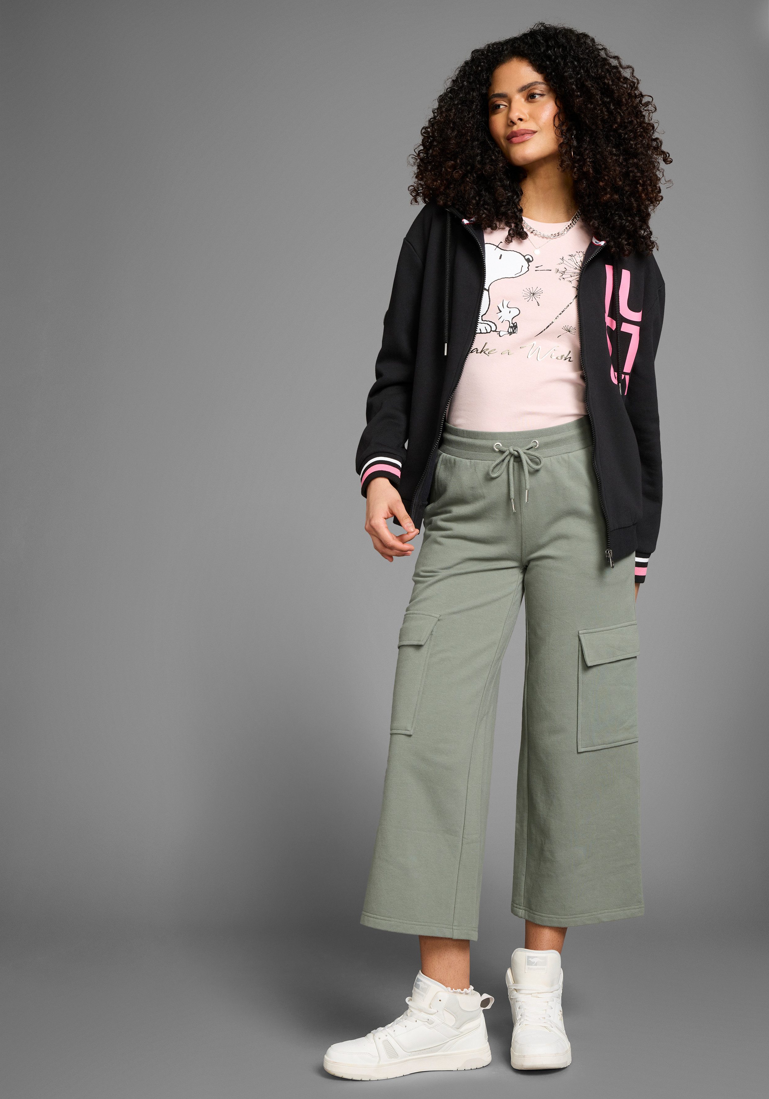 KangaROOS Kapuzensweatjacke mit Neon-Details – Bild 4 von 5