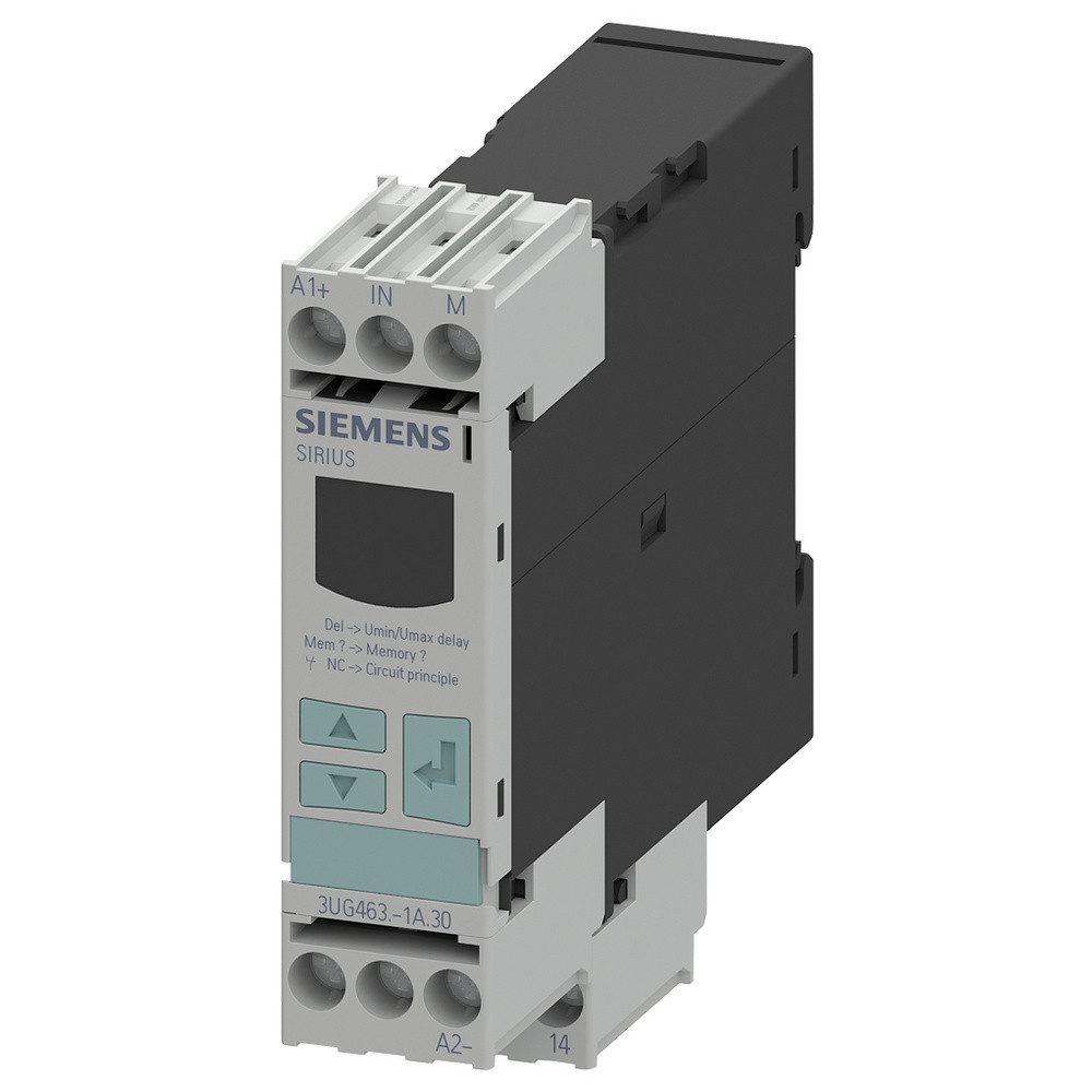 SIEMENS Sicherheitsrelais Überwachungsrelais 24, 24 - 240, 240 V/DC, V/AC 1 Wechsler Siemens 3UG, (3UG4631-1AW30)