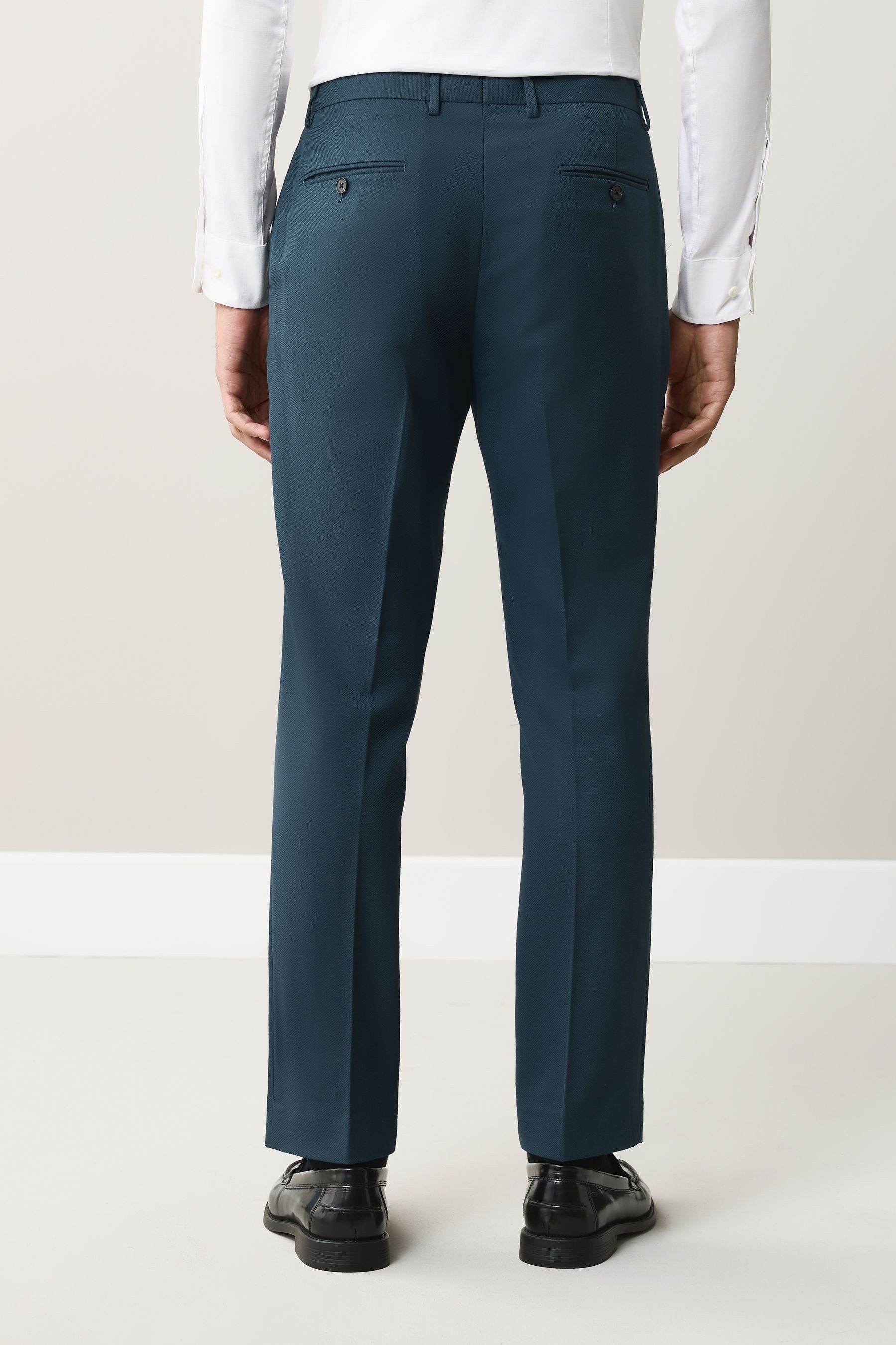 Next Anzughose Slim Fit Anzughose mit Struktur (1-tlg)