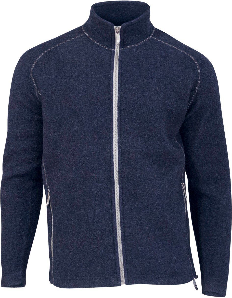 Ivanhoe of Sweden Wolljacke Danny Full Zip light navy | 