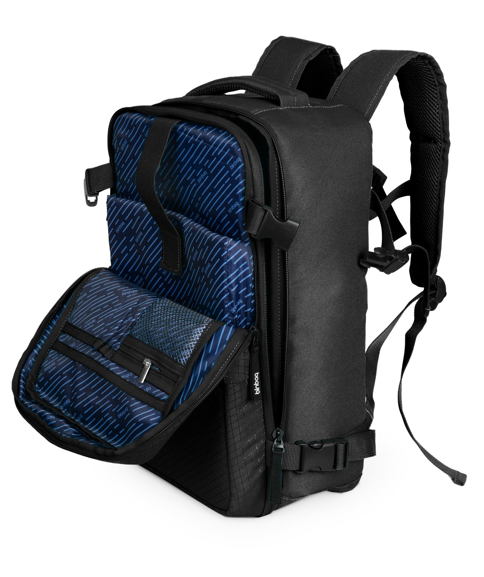 Hauptstadtkoffer Handgepäckkoffer blnbag M6, 0 Rollen, Laptop-Fach gepolstert, Secret Pocket, Brustgurt