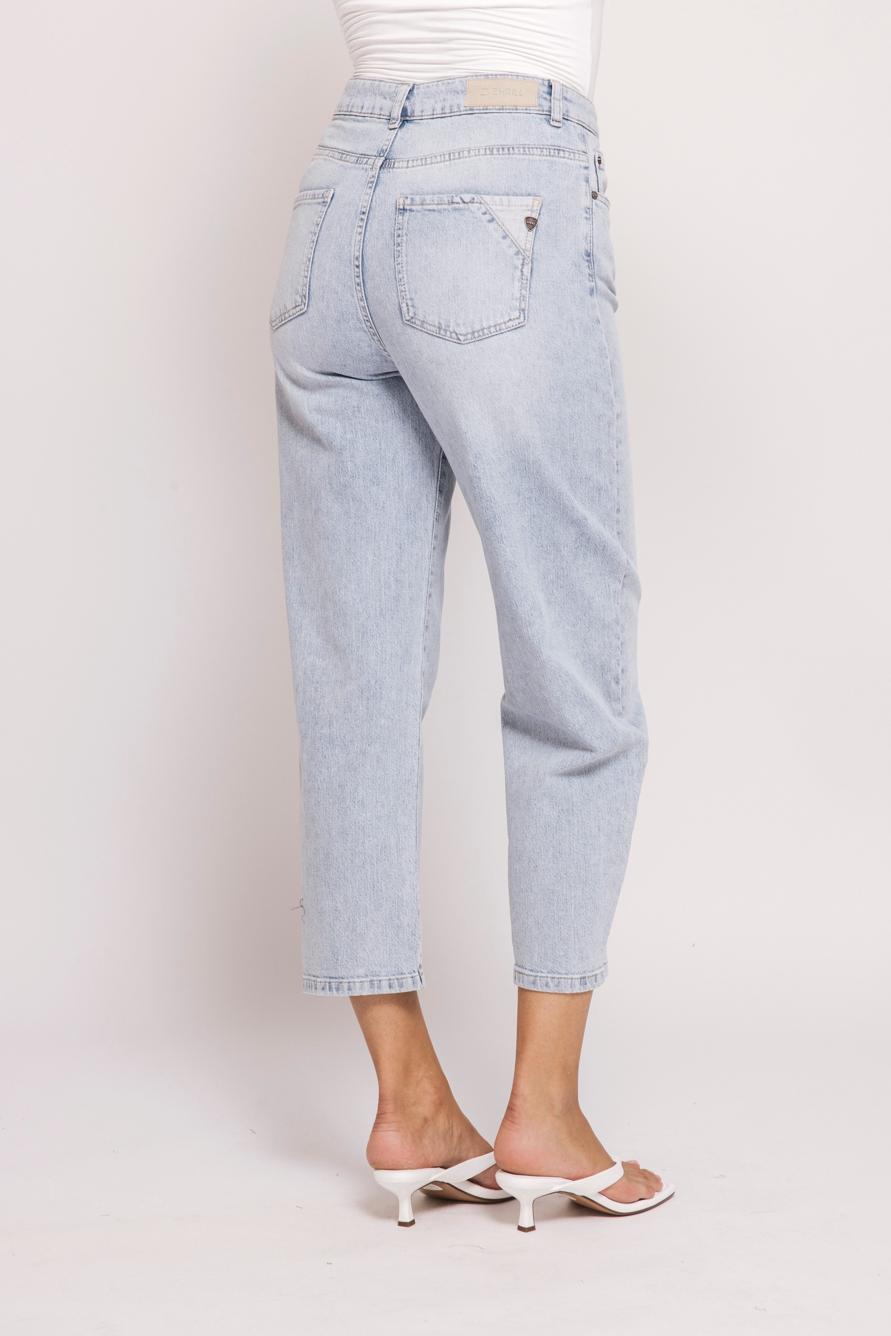 Zhrill Relax-fit-Jeans ZHYVE relaxed Fit, destroyed Effekte