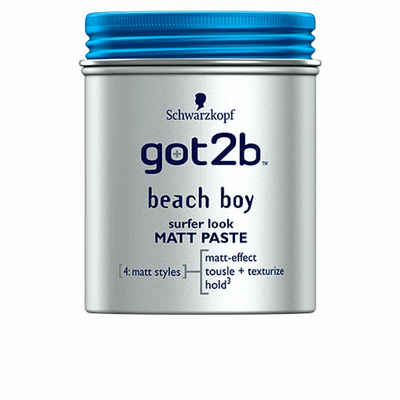 Schwarzkopf Modelliercreme GOT2B BEACH BOY matt paste sufer look 100ml