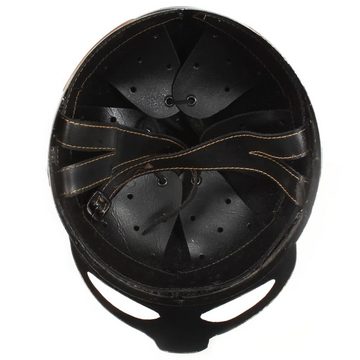 vidaXL Ritter-Kostüm Wikinger-Helm Antik Replik LARP Silbern Stahl