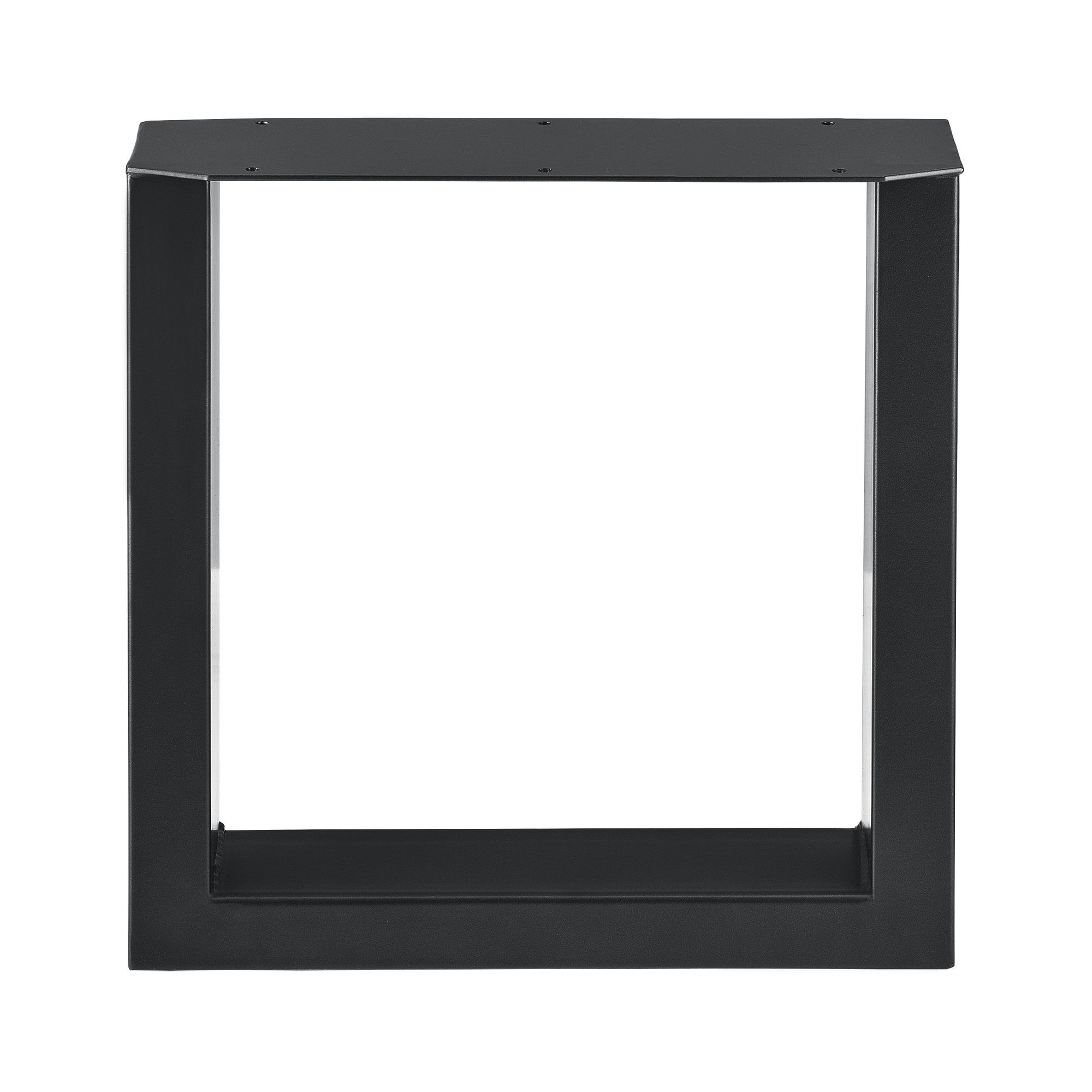 en.casa Untergestell, »Makers« für Sitzbänke 40 x 43 cm Stahl Schwarz