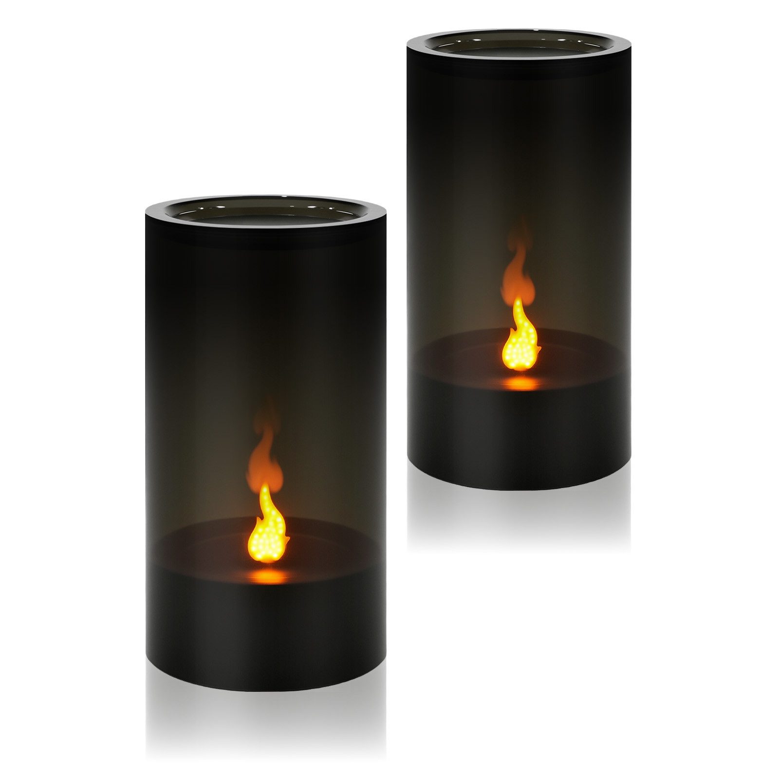 kisidus LED-Kerze LED Weihnachten Kerzen Flammenlose LED Kerzen 2er Set (mi günstig online kaufen