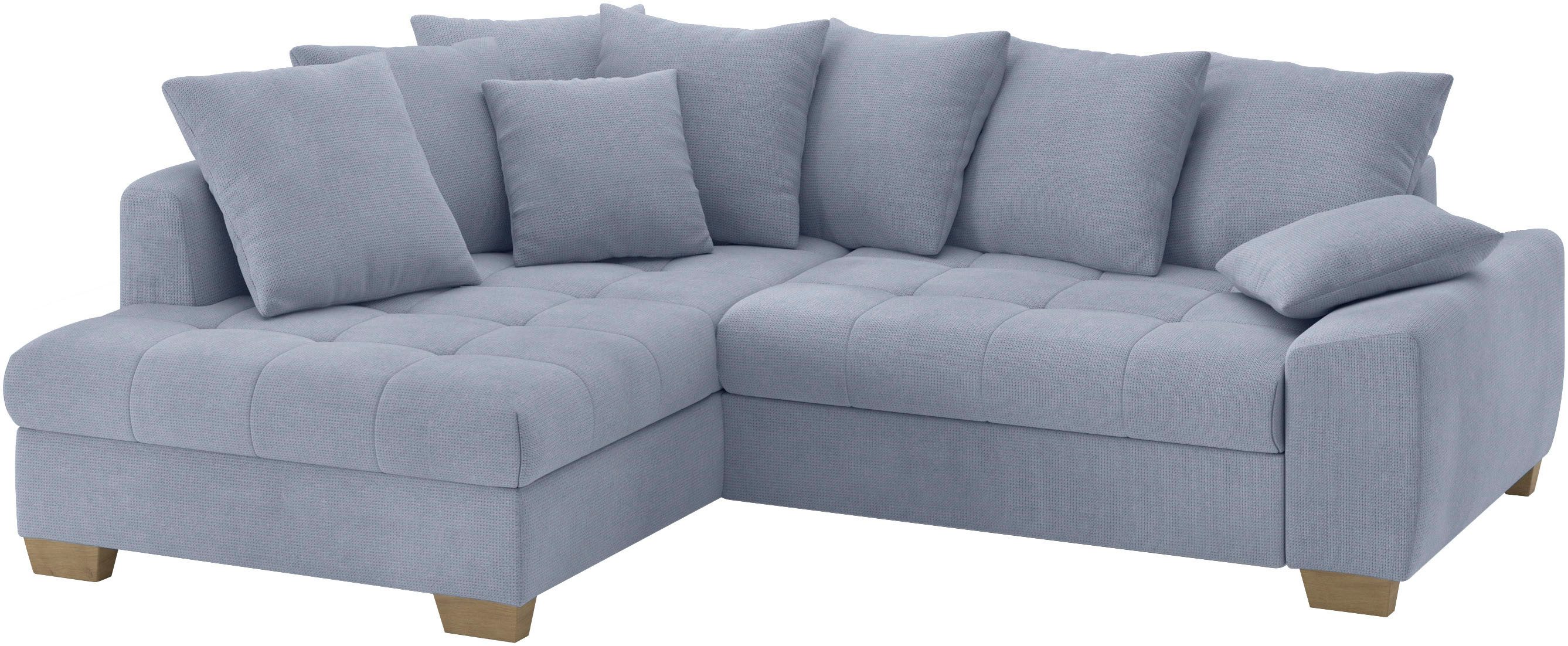 Mr. Couch Ecksofa "Nikita II, L-Form" Wahlweise mit Bettfunktion, Bettkaste günstig online kaufen