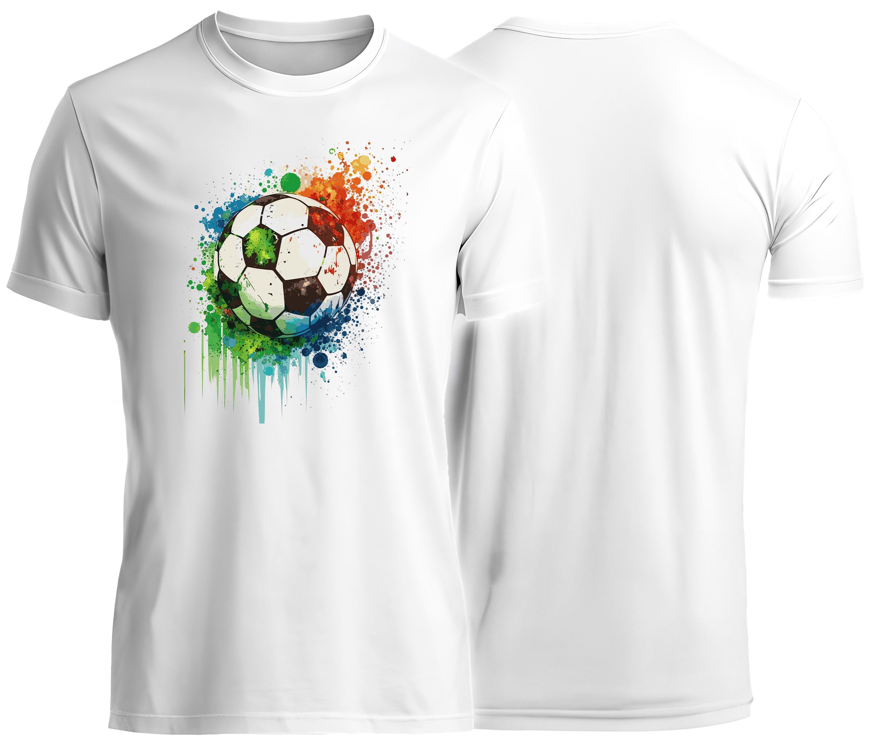 T-Shirt Fussball print shirt