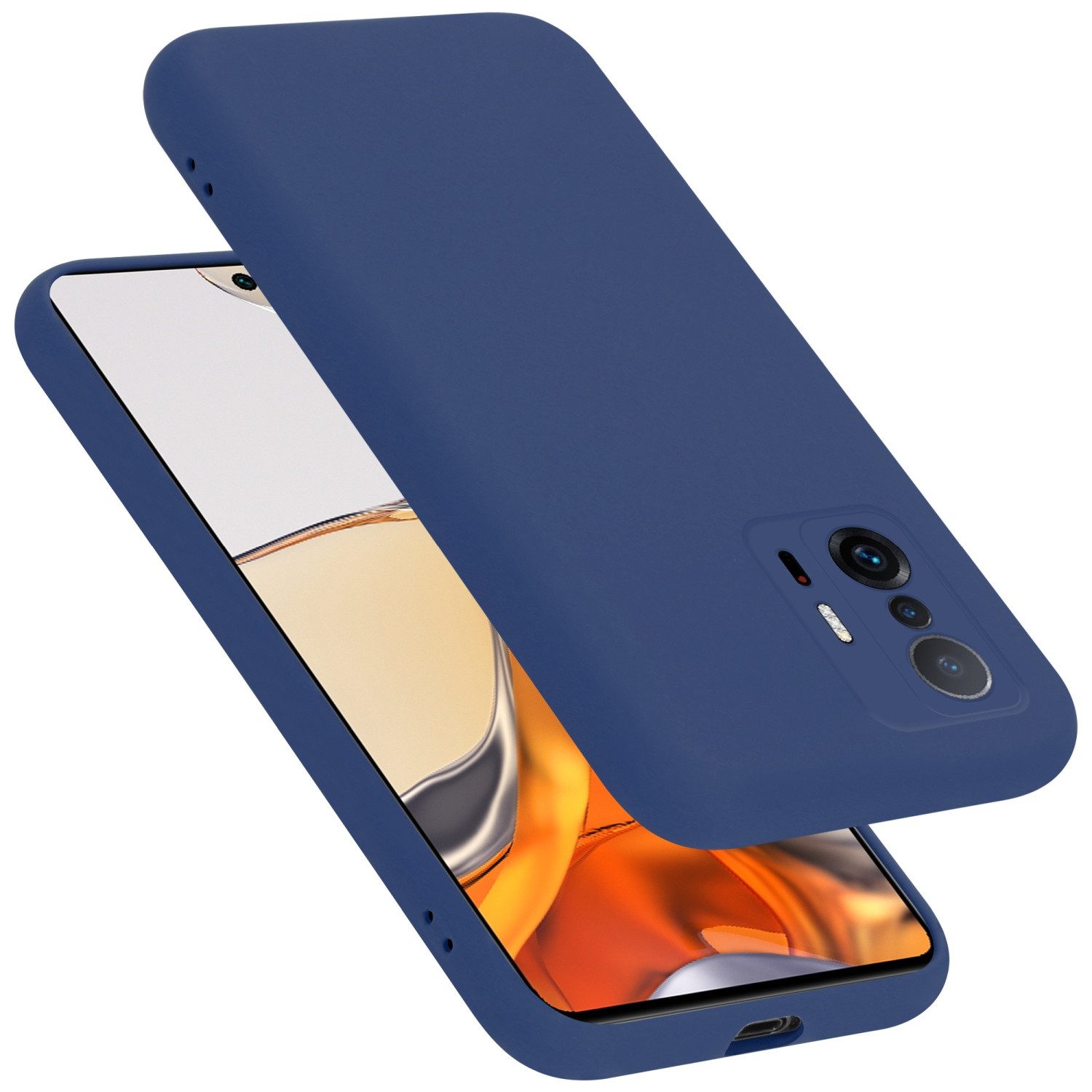 Cadorabo Handyhülle für Xiaomi 11T / 11T PRO Hülle Xiaomi 11T / 11T PRO, Flexible Hülle TPU Silikon Schutzhülle Back Cover Case