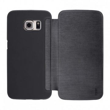 Artwizz Flip Case SmartJacket® for Samsung Galaxy S6 edge, full-black