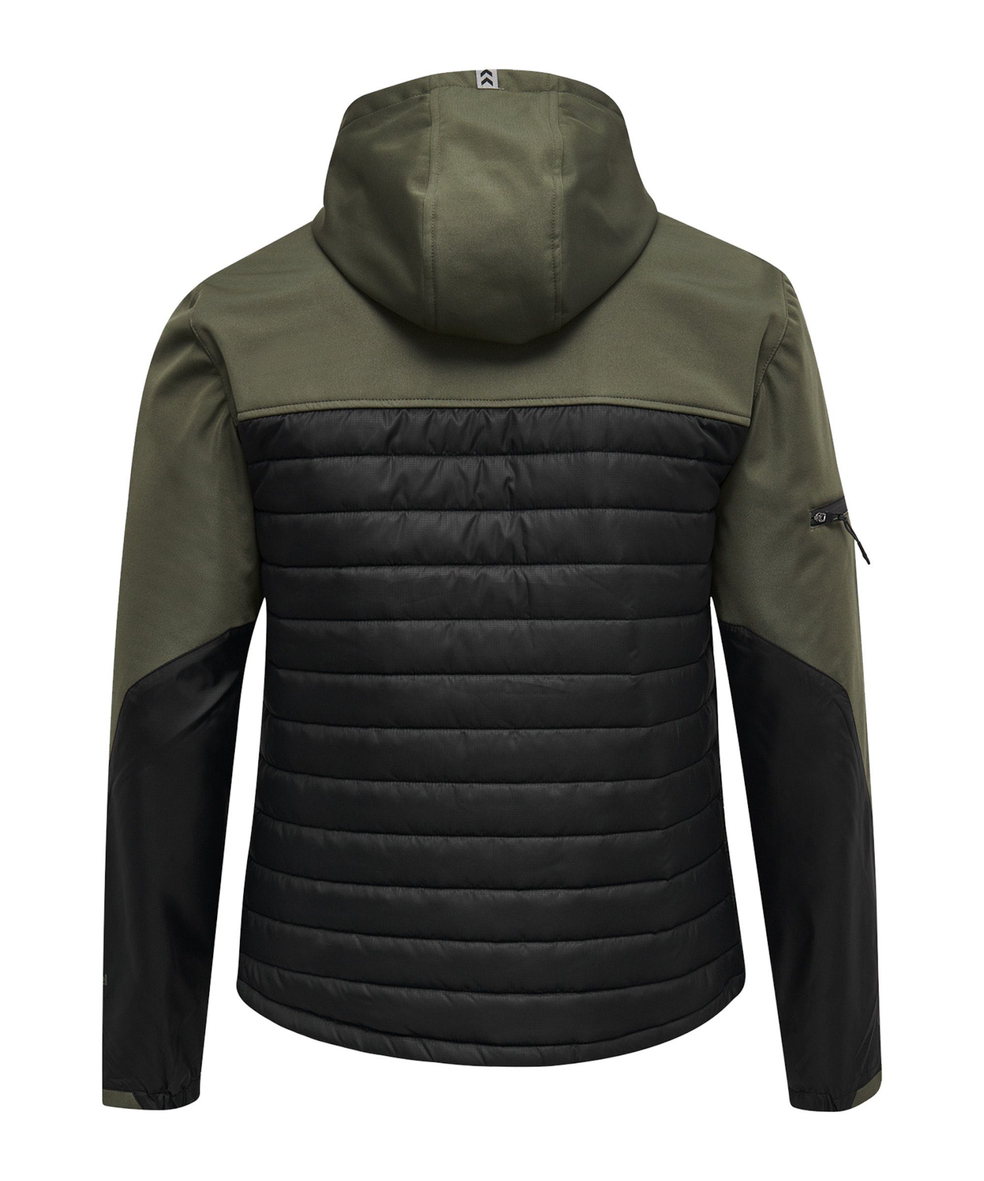 Sweatjacke Jacke gruen hummel North Hybrid