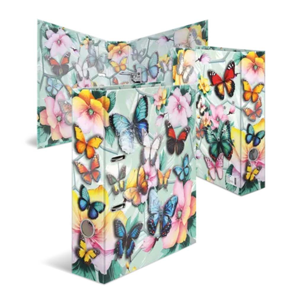 HERMA Aktenordner Motiv-Ordner A4 mit Schmetterling Motiv