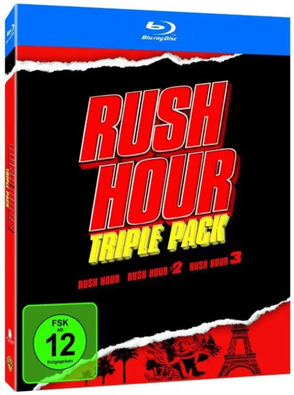 Blu-ray Rush Hour Trilogy, 3 Blu-rays