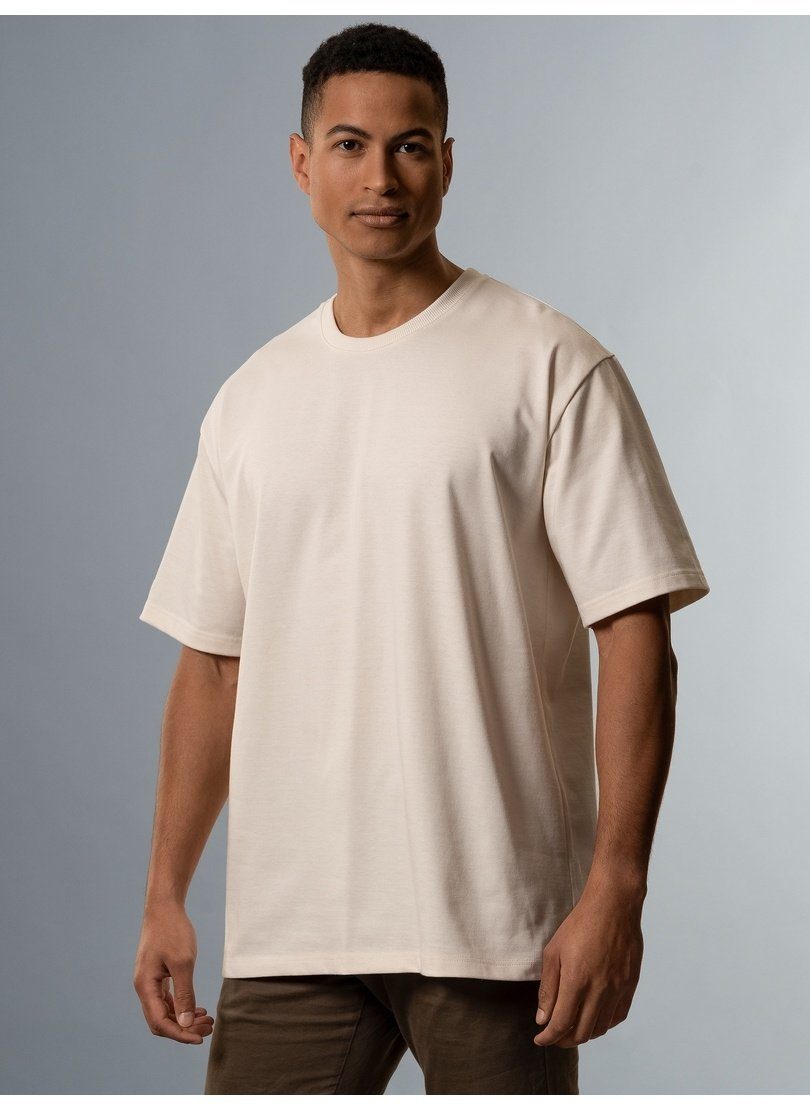 Trigema T-Shirt Heavy T-Shirt TRIGEMA natur Oversized