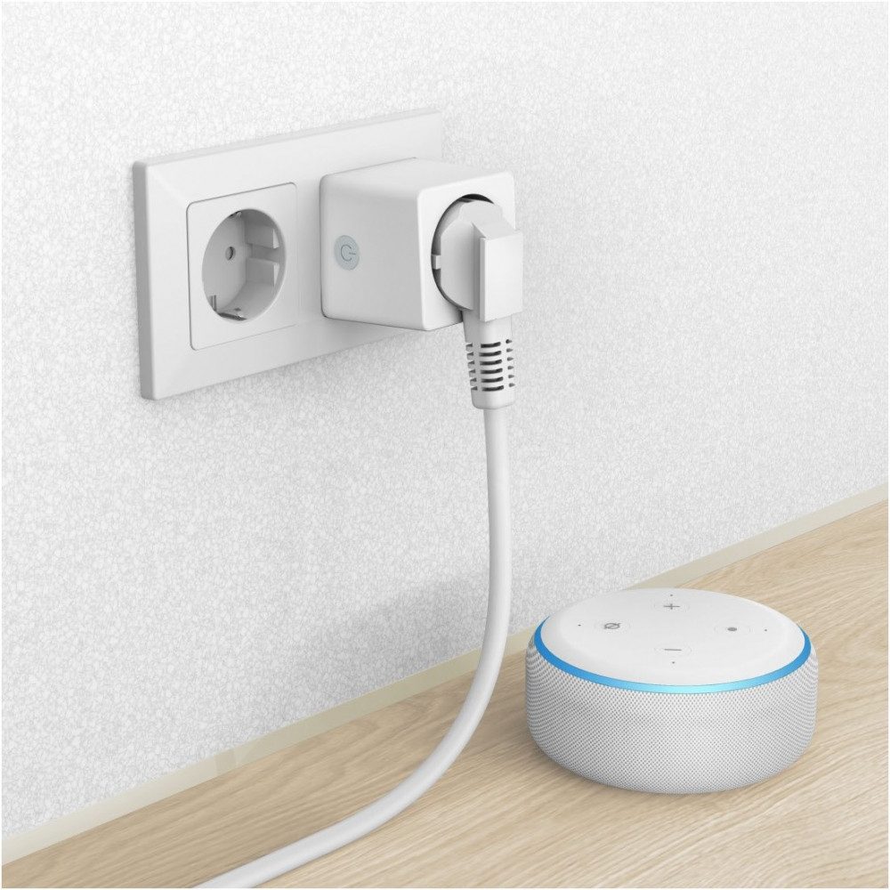 Hama Hama WiFi-Steckdose für Smart Home Smart-Home-Steuerelement, Kindergesichert für Sicherheit