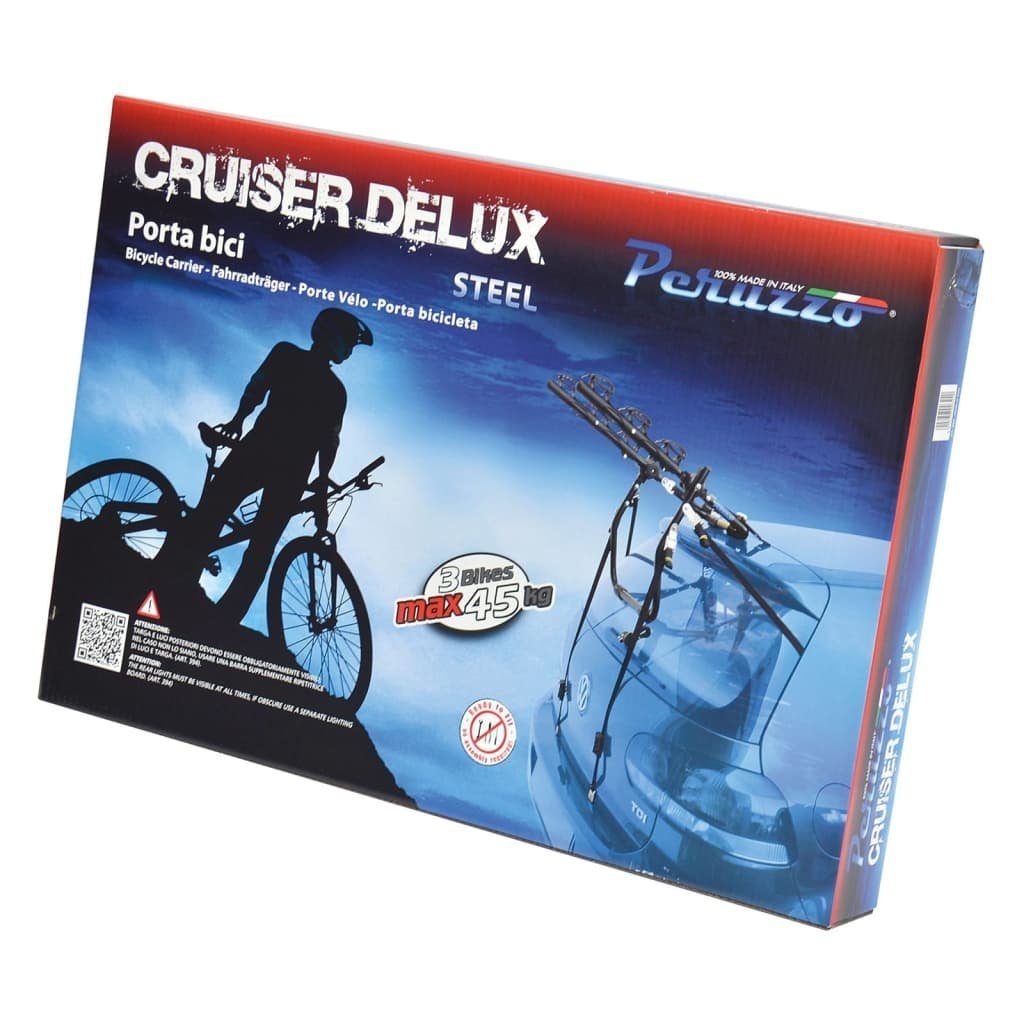 für (1-tlg) CruiserDelux 3 Dachfahrradträger Fahrradträger Fahrräder Aluminium, Peruzzo