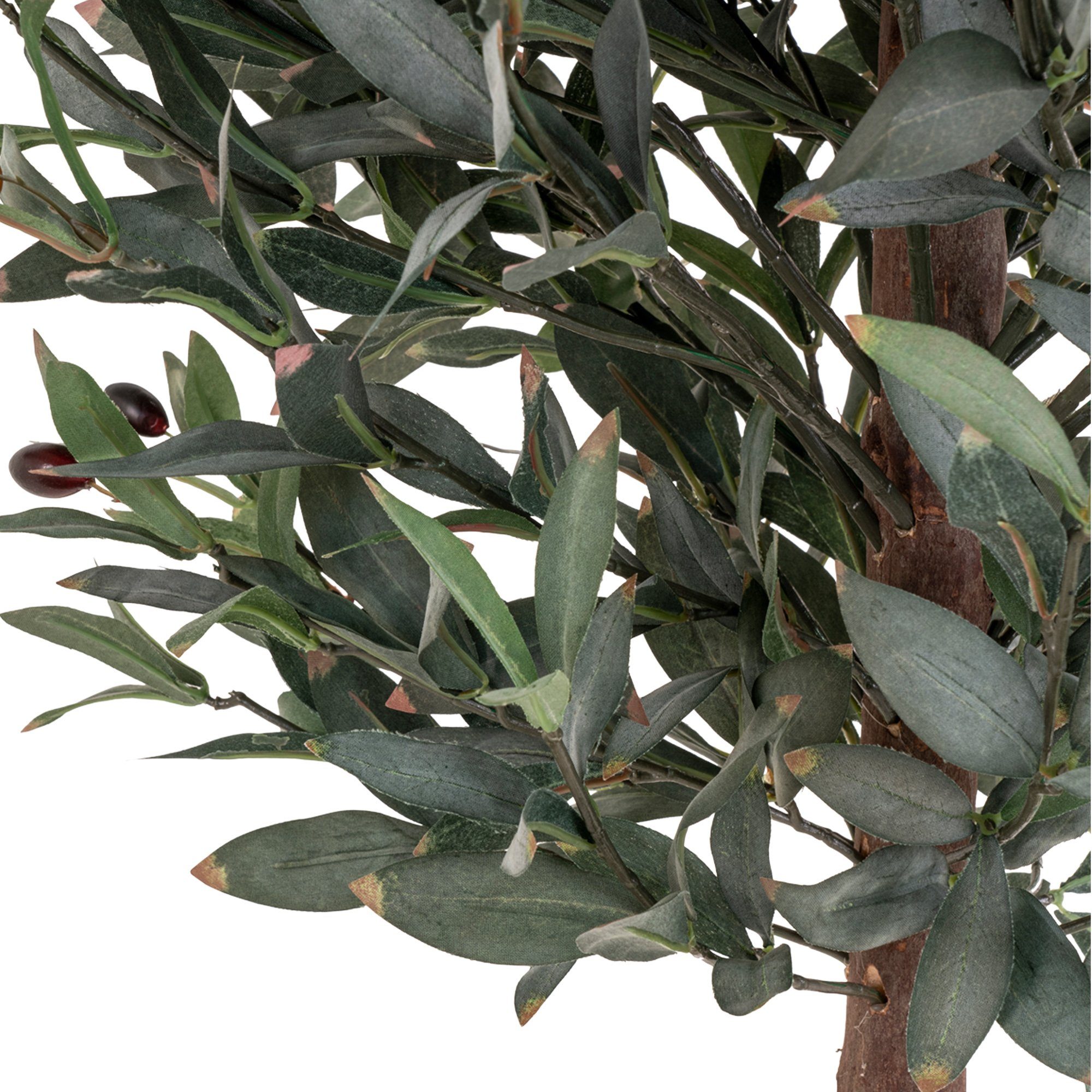 Kunstpflanze LebensWohnArt Kunstpflanze, Oliven-Baum ca.150 Künstlicher cm