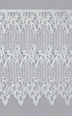 Scheibengardine Arabeske, Plauener Spitze®, (1 St), transparent, HxB 30x41.5cm
